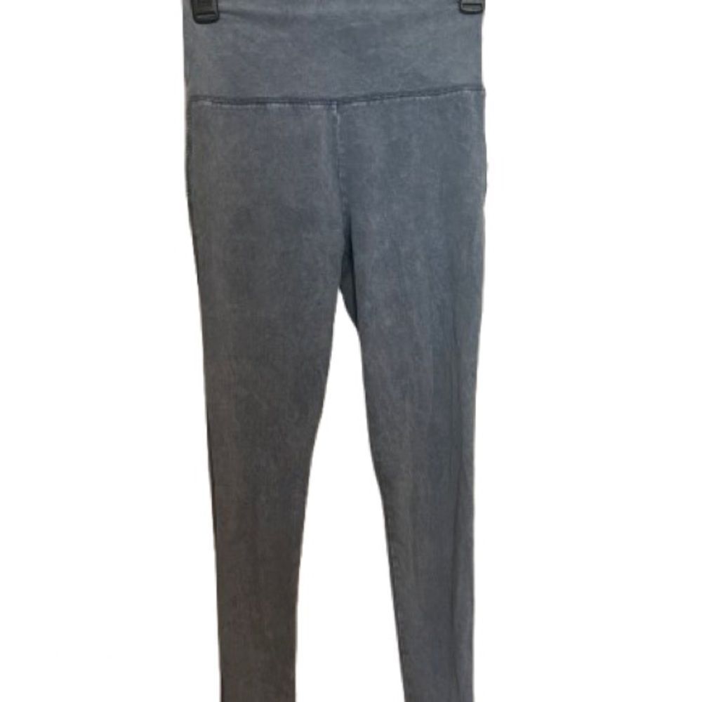 Aerie High-Rise Gray and Blue Leggings